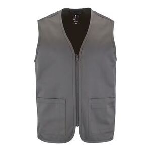 SOLS Unisex Adult Wallace Vest / Charcoal Grey